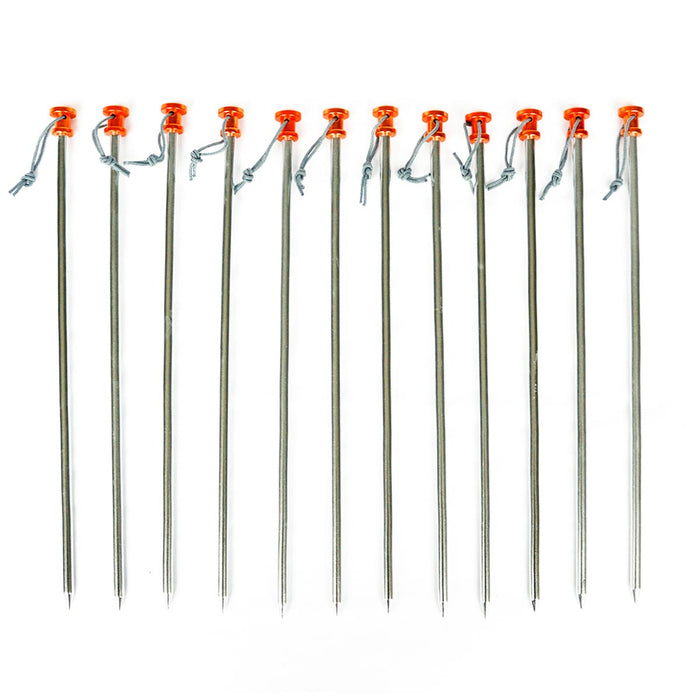 dd hammocks heavy duty pegs x12