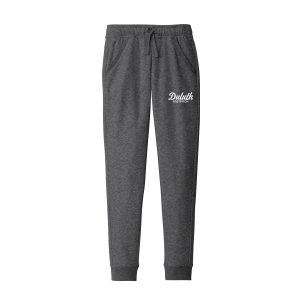 Duluth Fastpitch - Sport-Tek STF204 Drive Fleece Jogger with embroidered script logo on the left leg