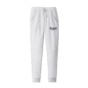 Duluth Fastpitch - Sport-Tek STF204 Drive Fleece Jogger with embroidered script logo on the left leg