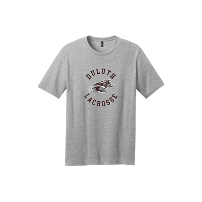 Duluth Lacrosse - District ® Perfect Blend DM108 Tee with full color Duluth Lacrosse heat transfer logo