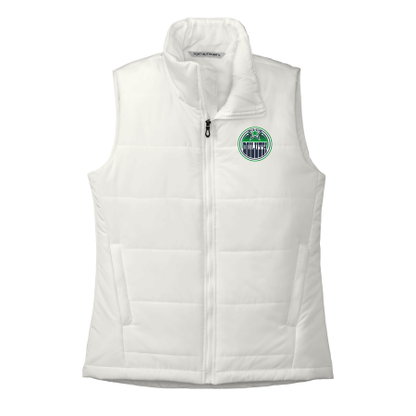 Duluth Squirt Hockey- Port Authority L853 Ladies Puffer Vest with embroidered Duluth Hockey Circle logo