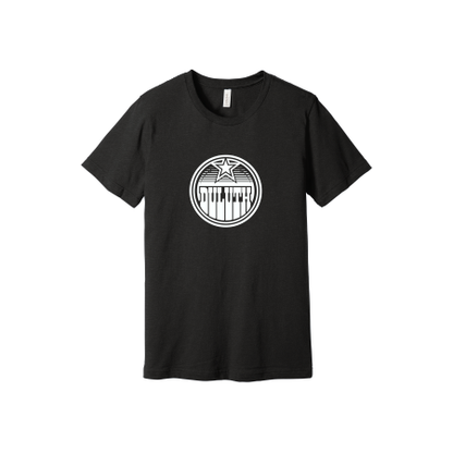 Duluth Squirts Hockey - BELLA+CANVAS BC3001cvc Youth and Adult Jersey Short Sleeve Tee with 1 color Duluth Hockey Circle logo