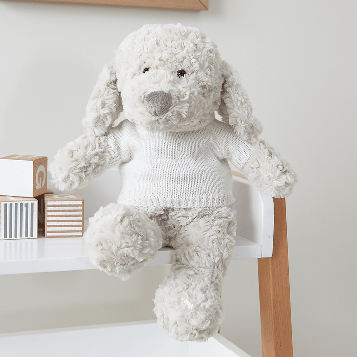 Eddie Dog - Plush Toy Grey