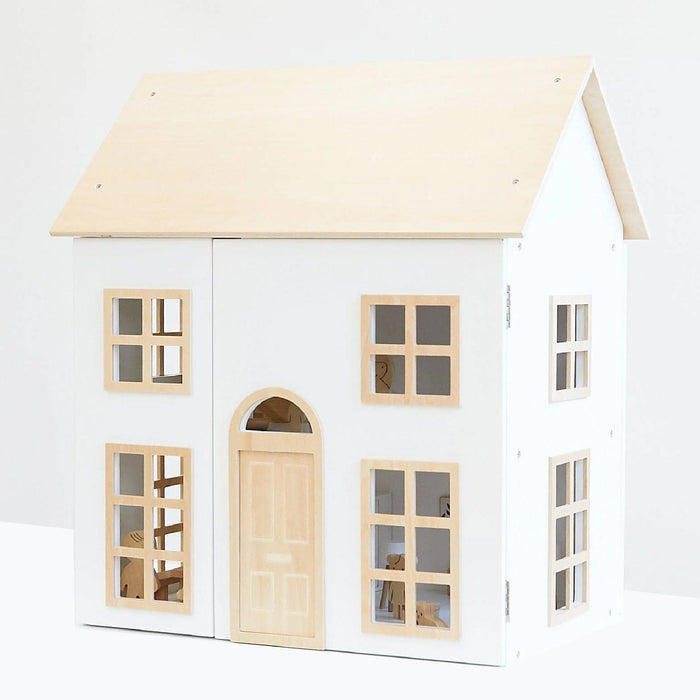 ELSA Doll House with Furniture & Doll Family Set