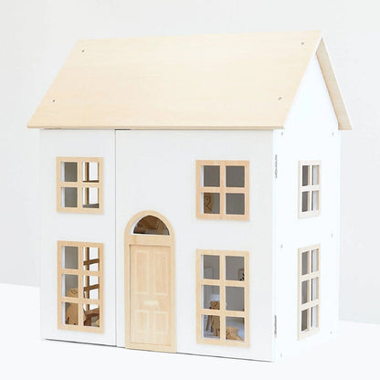 ELSA Doll House with Furniture & Doll Family Set