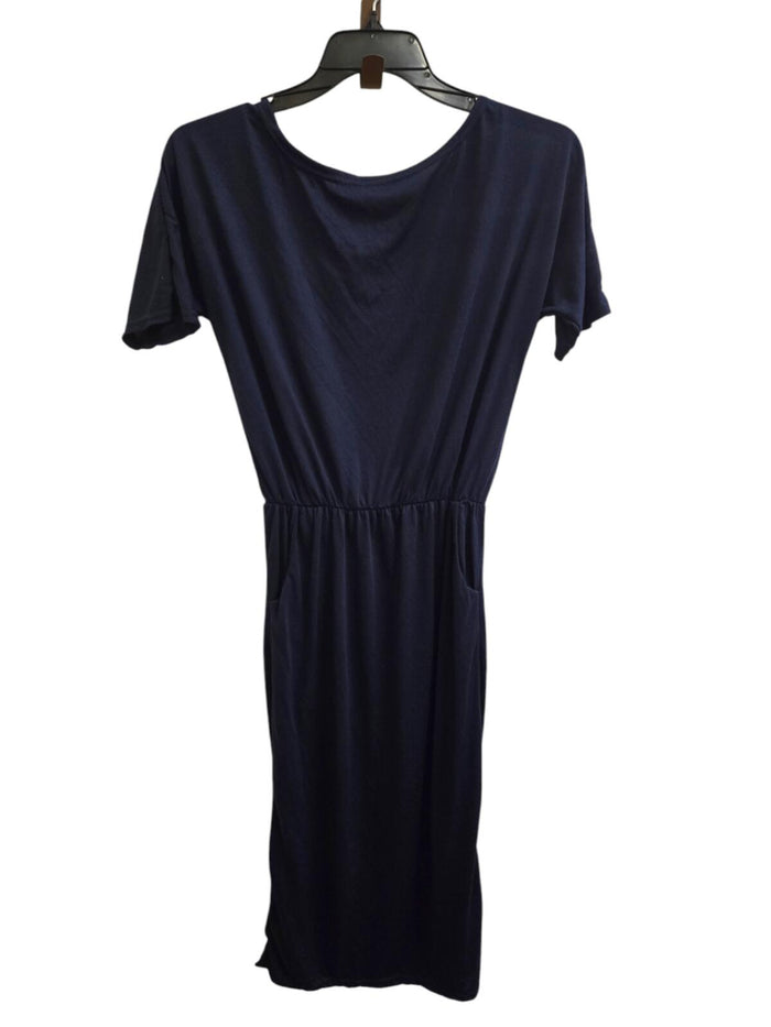 Excellent S Navy Blue New Light Dress