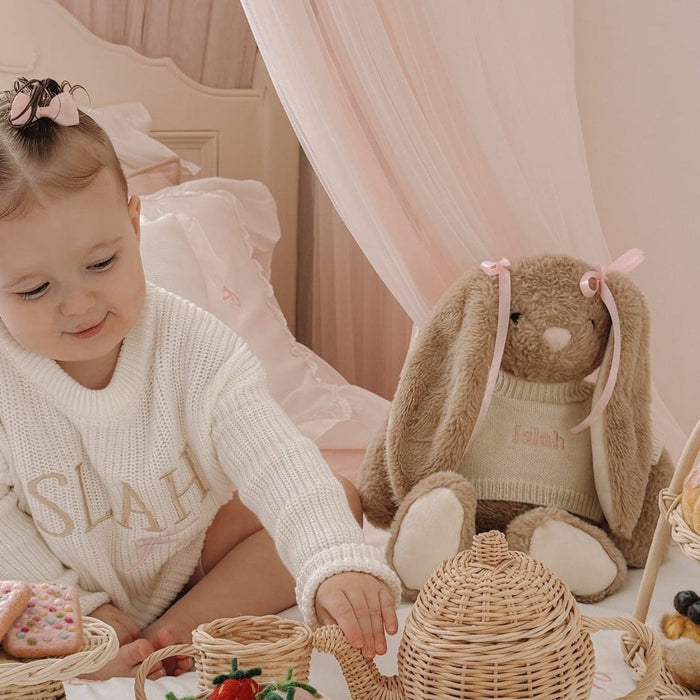 Fawn The Bunny with Ivory Sweater