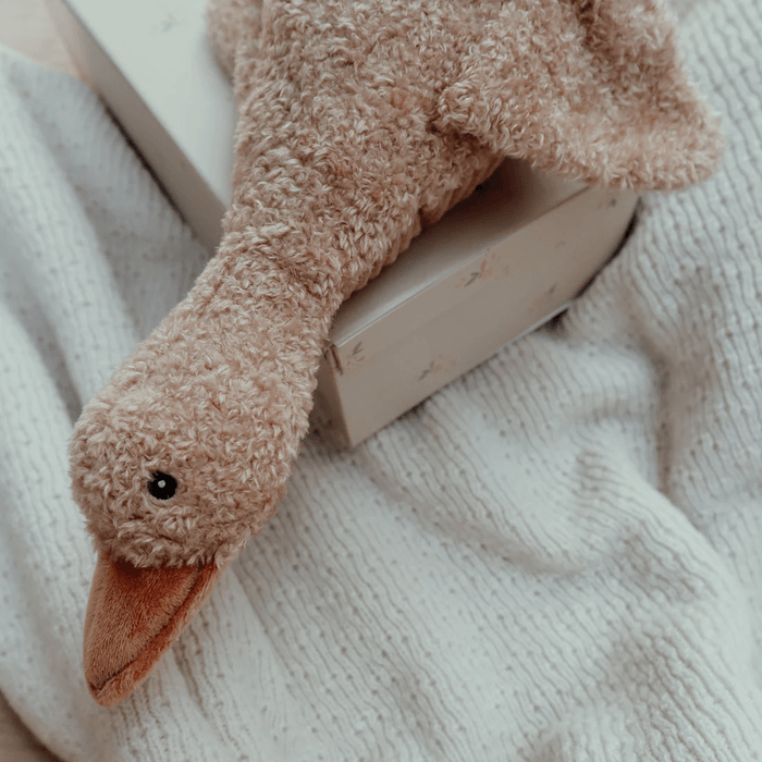 Flow Amsterdam Liva Goose Heartbeat Comforter - Brown