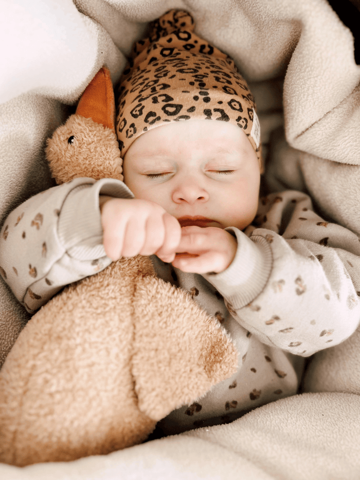 Flow Amsterdam Liva Goose Heartbeat Comforter - Brown