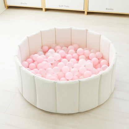 Ivory Ball Pit Pale Pink Balls
