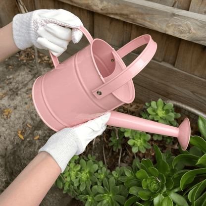 Garden Apron & Glove Set Blush Pink