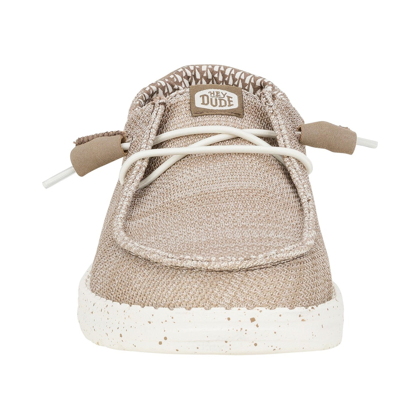 HEYDUDE Wendy Stretch Sox Womens Shoes - Walnut