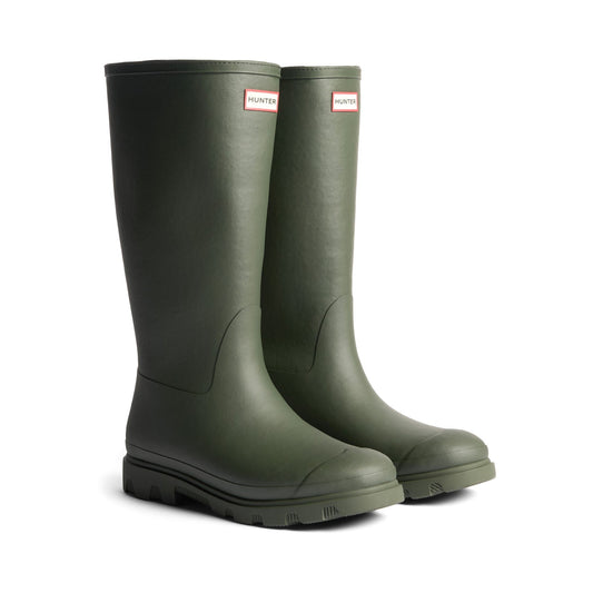 Hunter Downpour Tall Insulated Boot Mens - Dark Olive