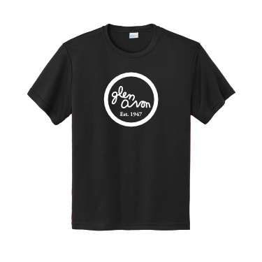GLEN AVON - Youth Sport-Tek YST350 Performance Tee with white GA Circle logo