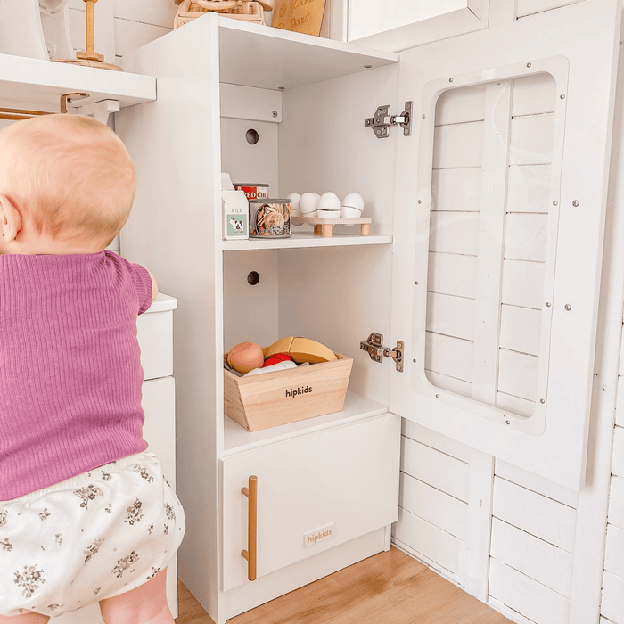 Gourmet Toy Fridge White