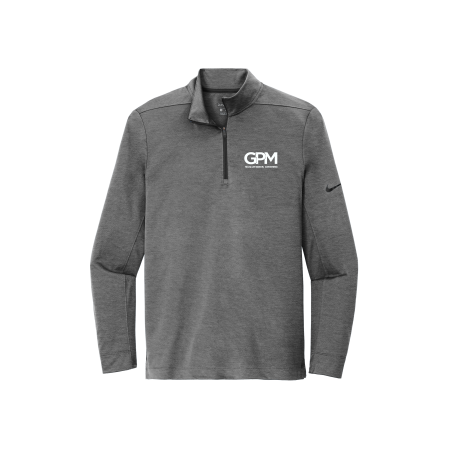GPM - Nike Dry 1/2-Zip Cover-Up NKBV6044 with embroidered white GPM on the left chest