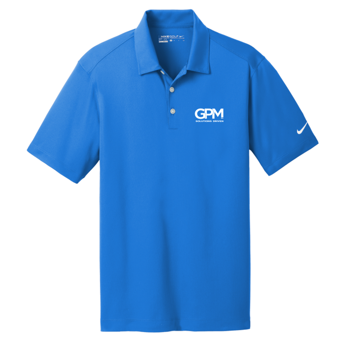 GPM 637167 Nike Dri-FIT Vertical Mesh Polo with embroidered left chest logo