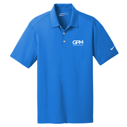 GPM 637167 Nike Dri-FIT Vertical Mesh Polo with embroidered left chest logo