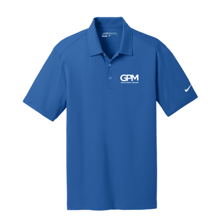 GPM 637167 Nike Dri-FIT Vertical Mesh Polo with embroidered left chest logo