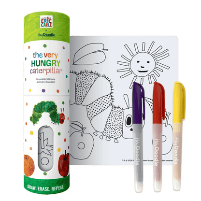 HeyDoodle Reusable Silicone MiniMat The Very Hungry Caterpillar
