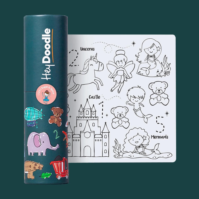 HeyDoodle Reusable Silicone MiniMat Sugar and Spice