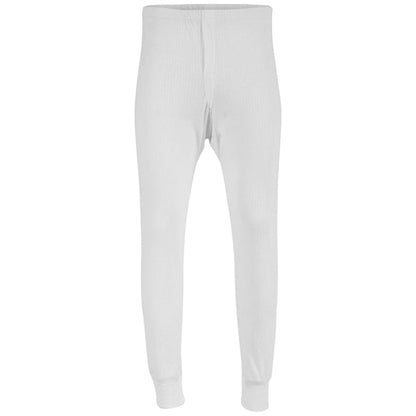 highlander thermal long johns white front view