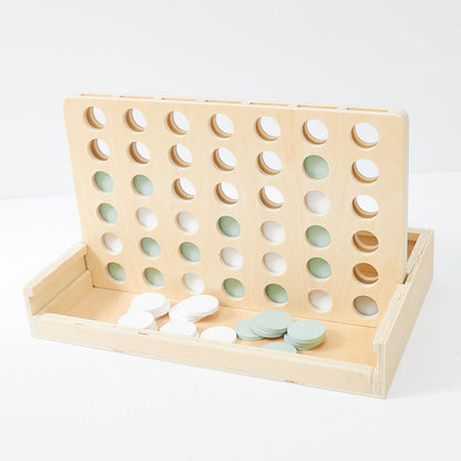 HipKids 4 in a Row White/Olive