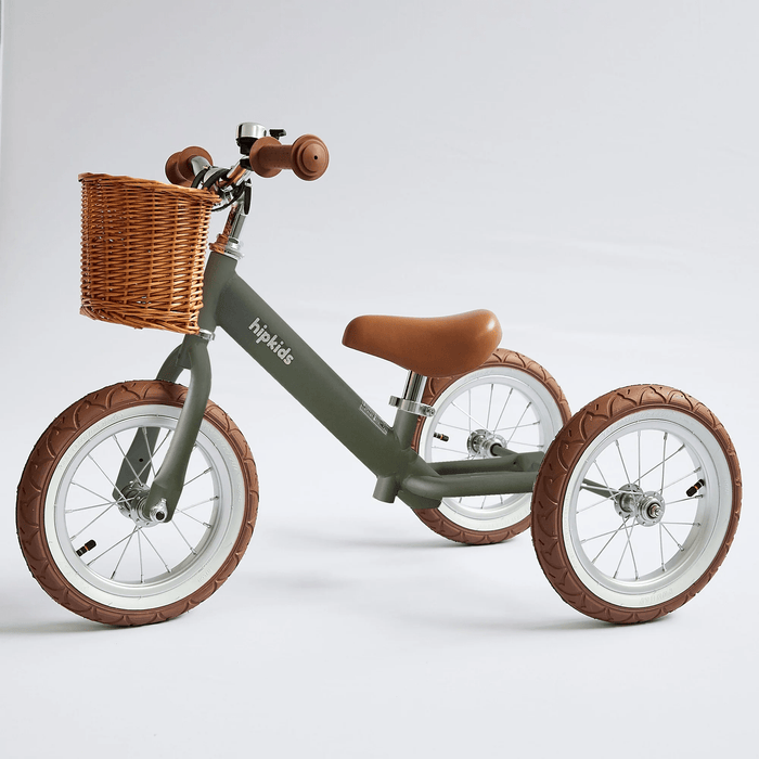 HipKids Wicker Basket for Steel Balance Bike - Preorder