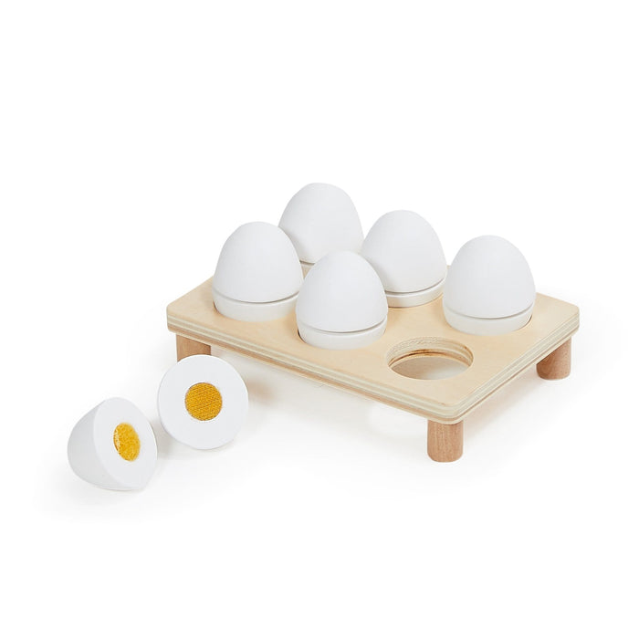HipKids Wooden Play Eggs & Carry Tray - Pre-order