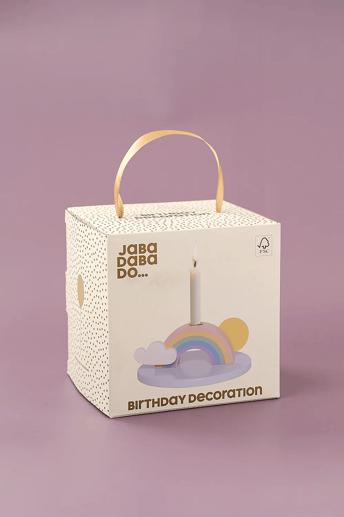 JaBaDaBaDo Candlestick Rainbow