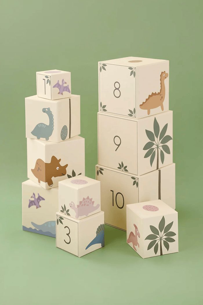JaBaDaBaDo Cubes 1-10 Dino