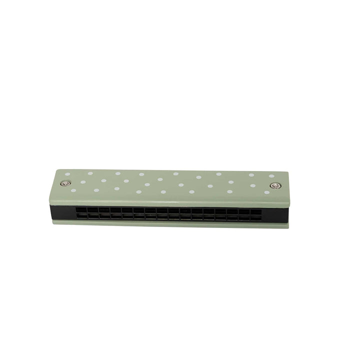 JaBaDaBaDo Harmonica Green Stripes