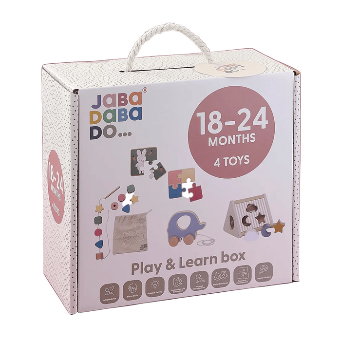 JaBaDaBaDo Play and Learn box 18-24 months