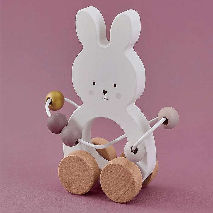 JaBaDaBaDo Pull Bunny with Abacus