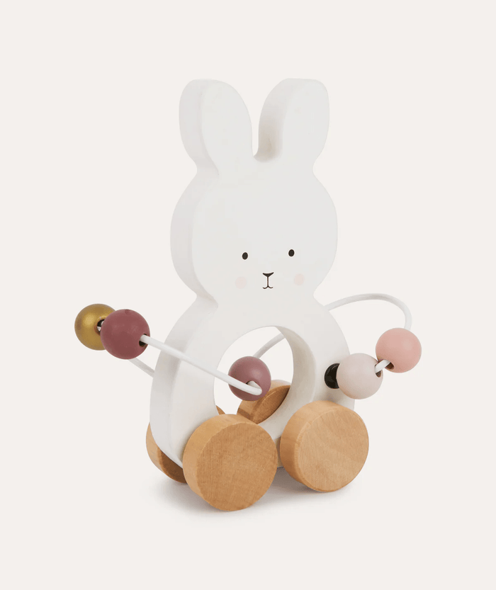 JaBaDaBaDo Pull Bunny with Abacus