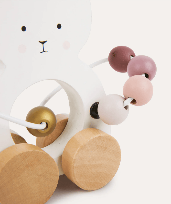 JaBaDaBaDo Pull Bunny with Abacus