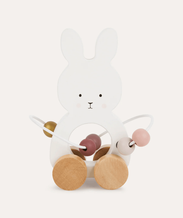JaBaDaBaDo Pull Bunny with Abacus