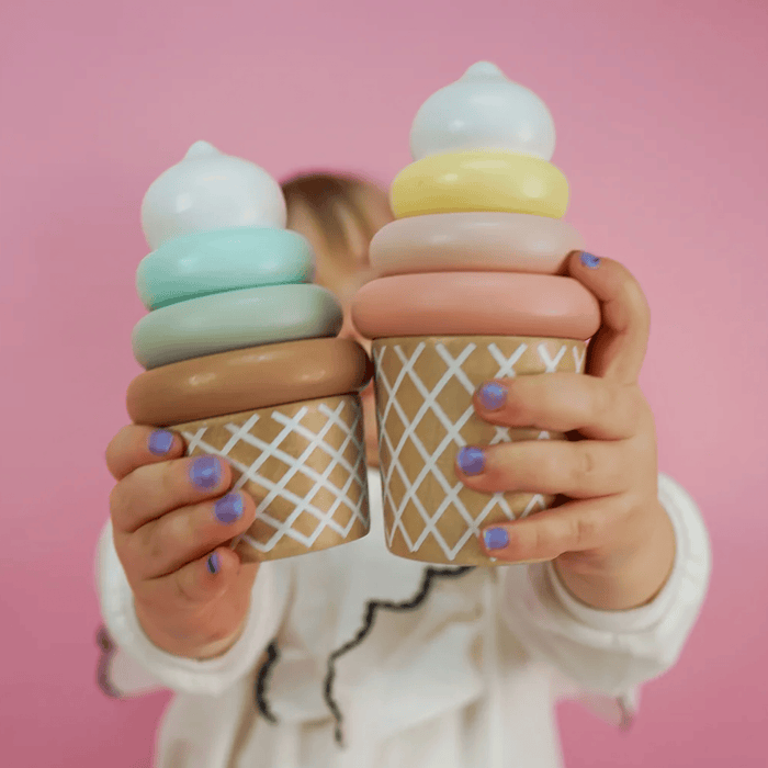 JaBaDaBaDo Stacking Toy Ice Creams