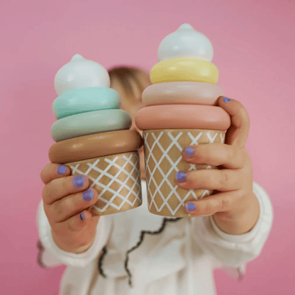 JaBaDaBaDo Stacking Toy Ice Creams