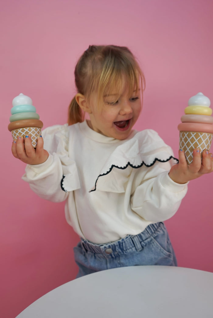 JaBaDaBaDo Stacking Toy Ice Creams