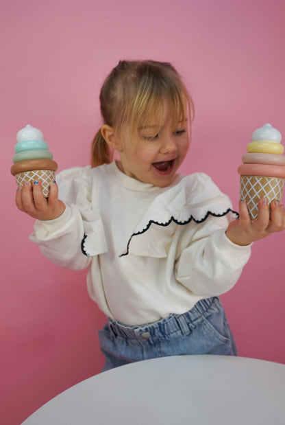 JaBaDaBaDo Stacking Toy Ice Creams