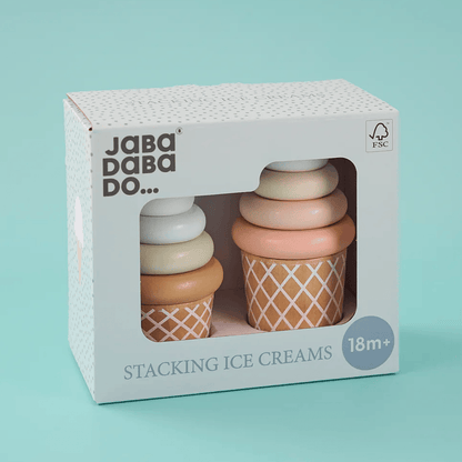 JaBaDaBaDo Stacking Toy Ice Creams