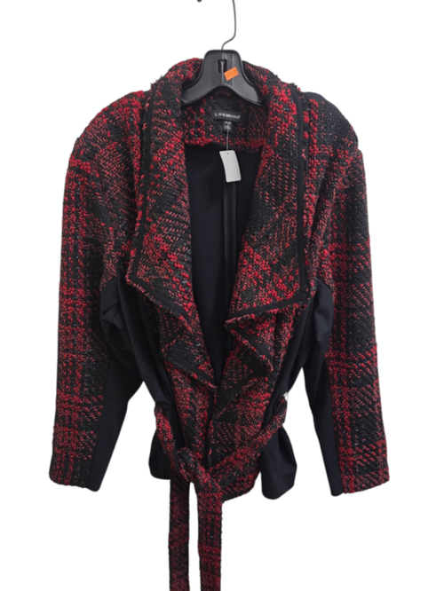 Jacket 26/28 Red and Black Lane Bryant