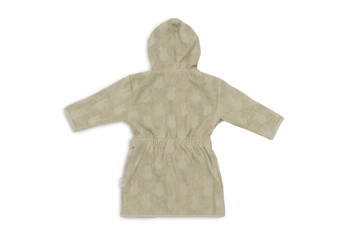 Jollein Cotton Bathrobe 1-2 year Miffy Jacquard Olive Green