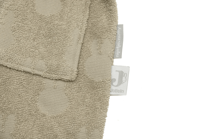 Jollein Cotton Bathrobe 1-2 year Miffy Jacquard Olive Green