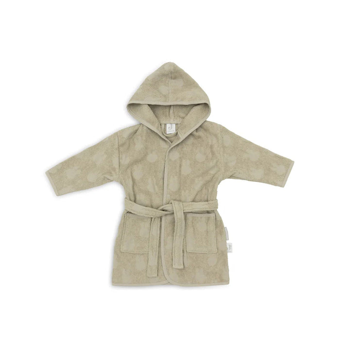 Jollein Cotton Bathrobe 3-4 year Miffy Jacquard Olive Green