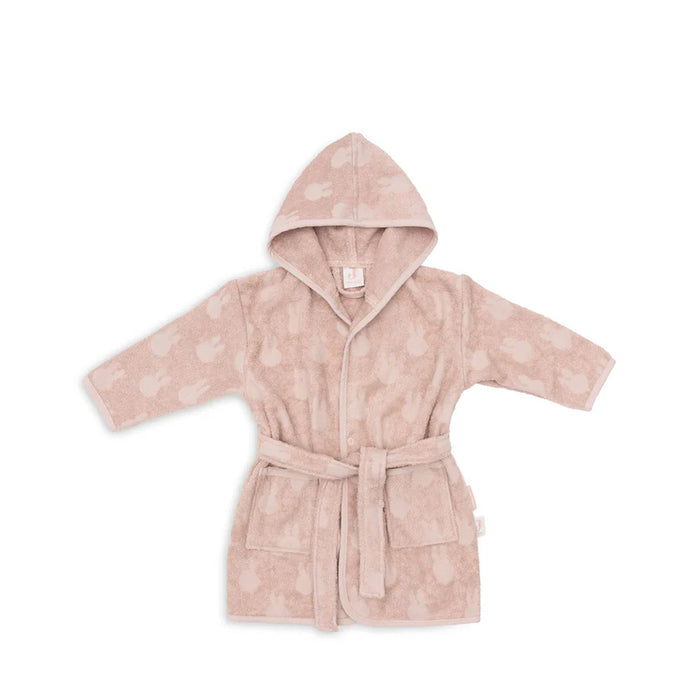 Jollein Cotton Bathrobe 3-4 year Miffy Jacquard Wild Rose