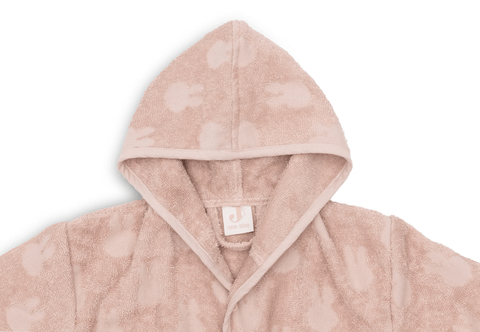 Jollein Cotton Bathrobe 3-4 year Miffy Jacquard Wild Rose