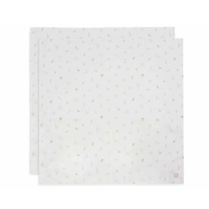 Jollein Muslin Swaddle Cloths Lovely Birds - 2 Pack