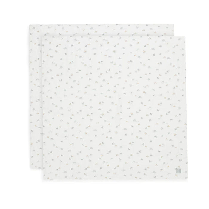 Jollein Muslin Swaddle Cloths On The Go - 2 Pack